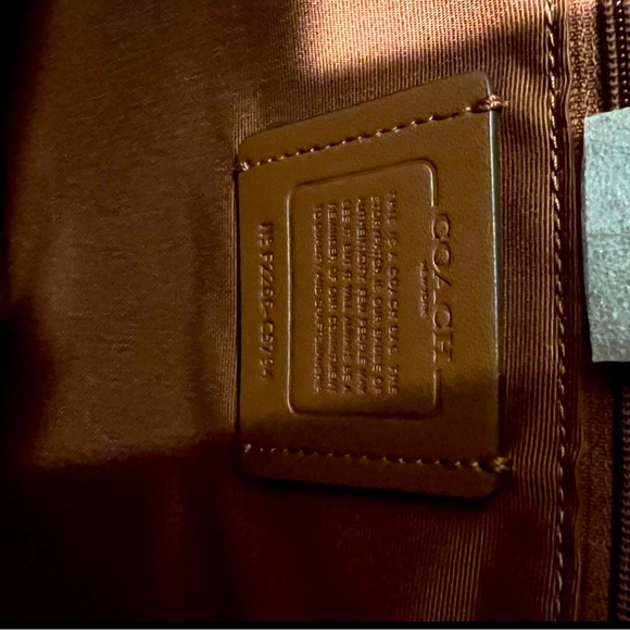 NWT Dempsey Carryall In Signature Jacquard With Stripe And Coach Patch - Picture 9 of 13